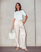 SATIN PANTS